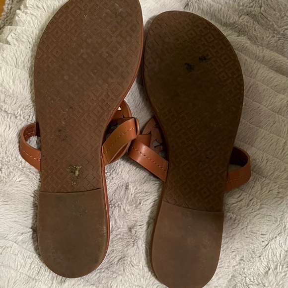 Tory Burch Tan Leather Sandals - Picture 3 of 3